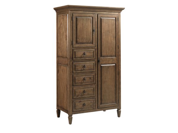 Kincaid Furniture Ansley Hillgrove Door Cabinet in Cinnamon