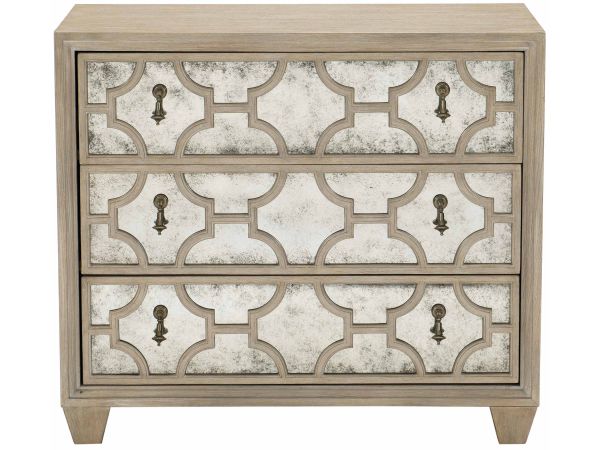 Bernhardt Furniture Santa Barbara Decorative Nightstand in Sandstone