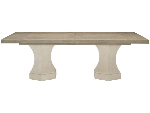 Bernhardt Furniture Santa Barbara Rectangular Dining Table in Sandstone
