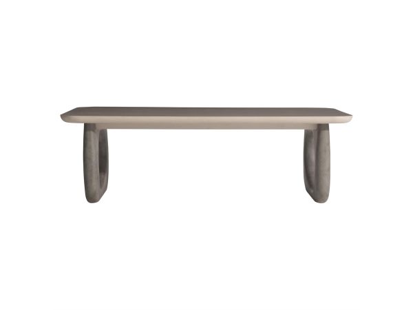 Bernhardt Furniture Sereno Cocktail Table in Lutra/Sasso