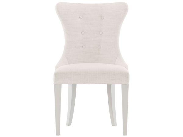 Bernhardt Furniture Silhouette Side Chair in Eggshell