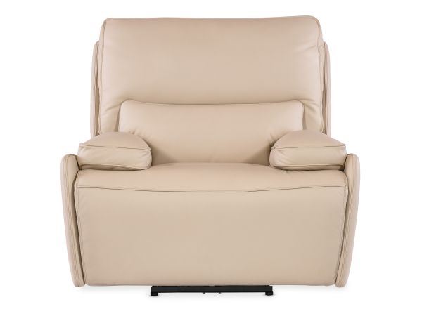 Hooker Furniture Kramer Zero Gravity Power Recliner with Power Headrest in Black