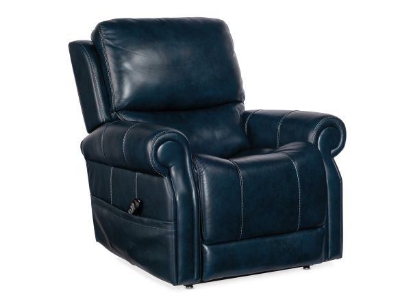 Hooker Furniture Eisley Power Recliner with Power Headrest, Lumbar & Lift