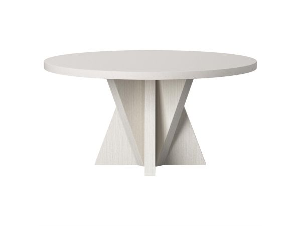 Bernhardt Furniture Stratum Round Dining Table in Fossil