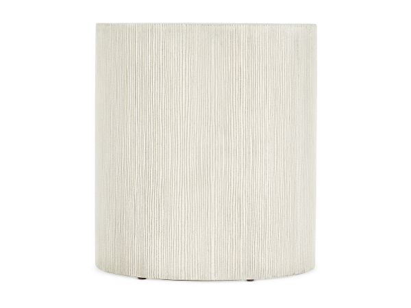 Hooker Furniture Serenity Swale Round Side Table in Coral