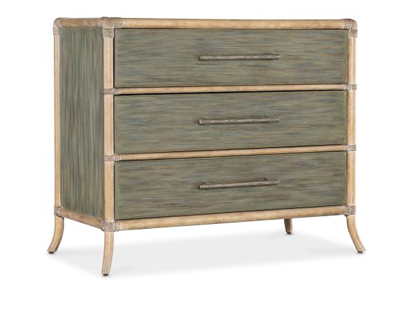 Hooker Furniture Retreat Pole Rattan Chest