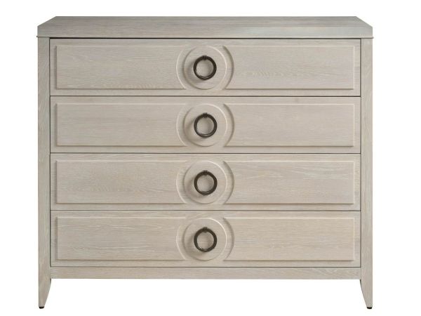 Universal Furniture Avaline Lizmore Chest in White Oak