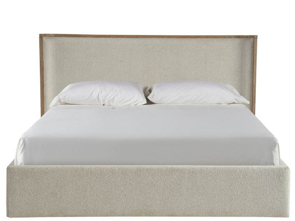 Universal Furniture Avaline Owen Storage Bed King in Skylark