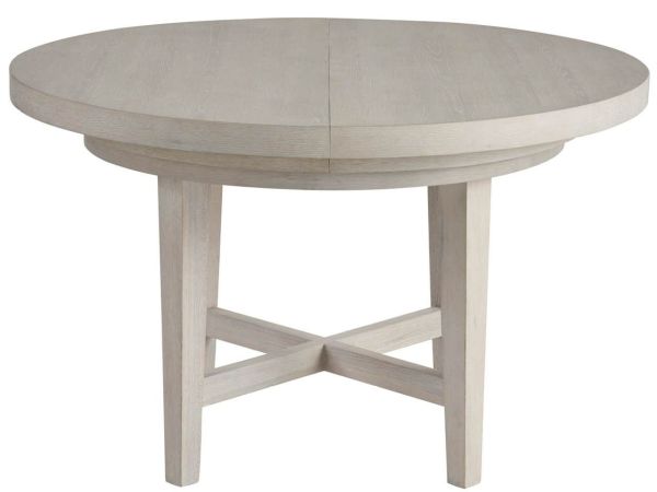 Universal Furniture Avaline Scavino Round Dining Table in White Oak
