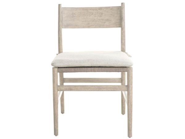 Universal Furniture Dwell Wood Back Side Chair in River Rock