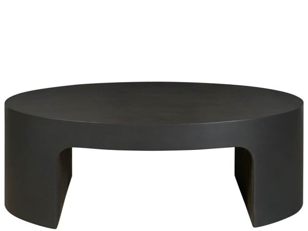 Universal Furniture Sable & Dessert Concrete Cocktail Table in Ash