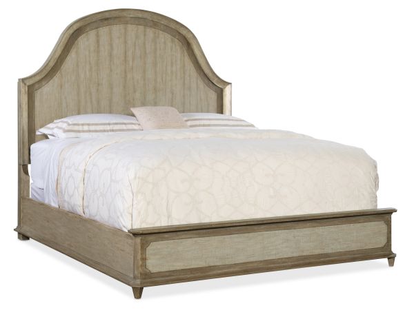 Hooker Furniture Alfresco Lauro King Panel Bed with Metal in Sorrento