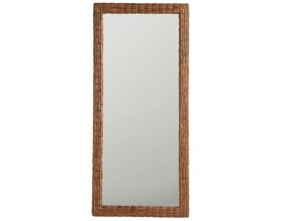 Universal Furniture Weekender Watch Hill Floor Mirror in Natural