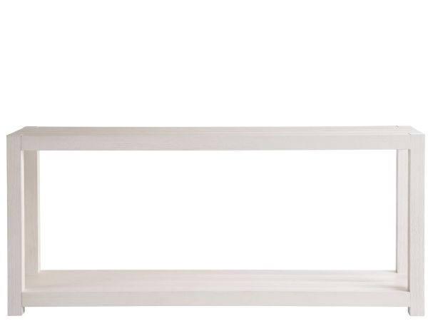 Universal Furniture Weekender Hermosa Console in White Sand