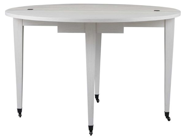 Universal Furniture Weekender Watercolor Dining Table in White Sand