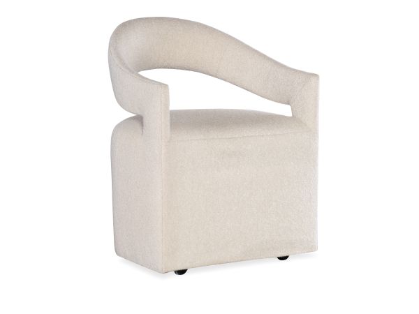 Hooker Furniture Modern Mood Upholstered Arm Chair in White