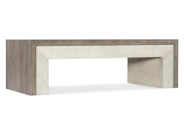 Hooker Furniture Serenity Skipper Rectangle Cocktail Table in Malibu